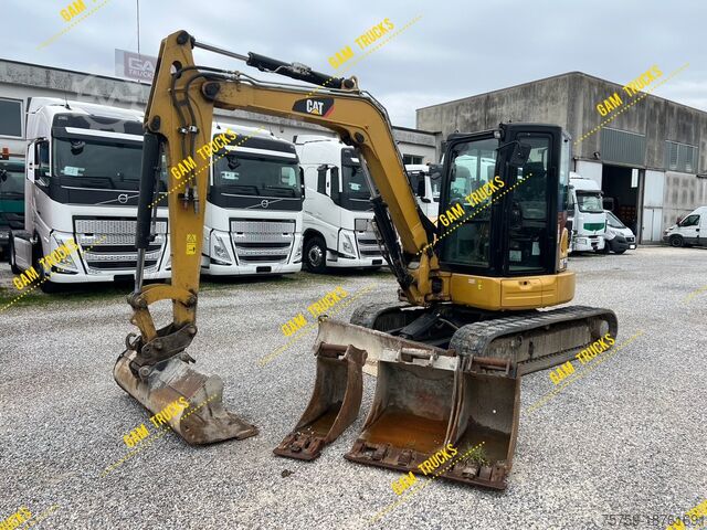 Escavatore cingolato Caterpillar 305.5E2 Mini-Kompaktbagger 4.068h BJ2018