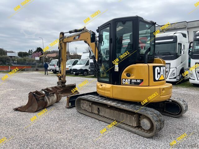 Escavatore cingolato Caterpillar 305.5E2 Mini-Kompaktbagger 4.068h BJ2018