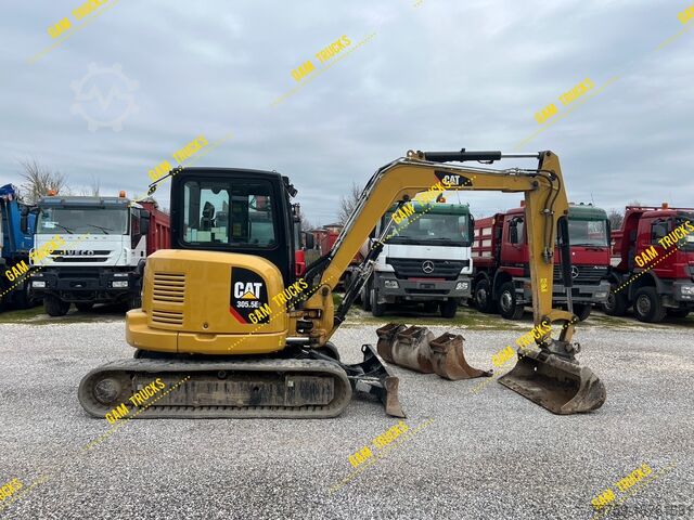 Escavatore cingolato Caterpillar 305.5E2 Mini-Kompaktbagger 4.068h BJ2018