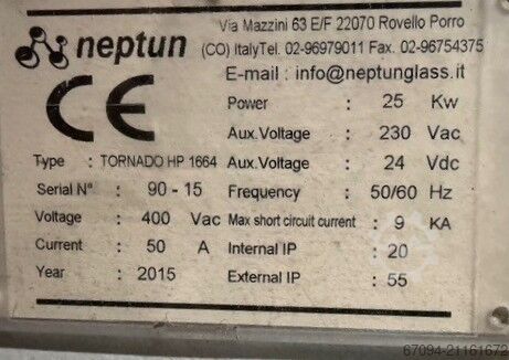 Lavadora horizontal Neptun Tornado HP 1664