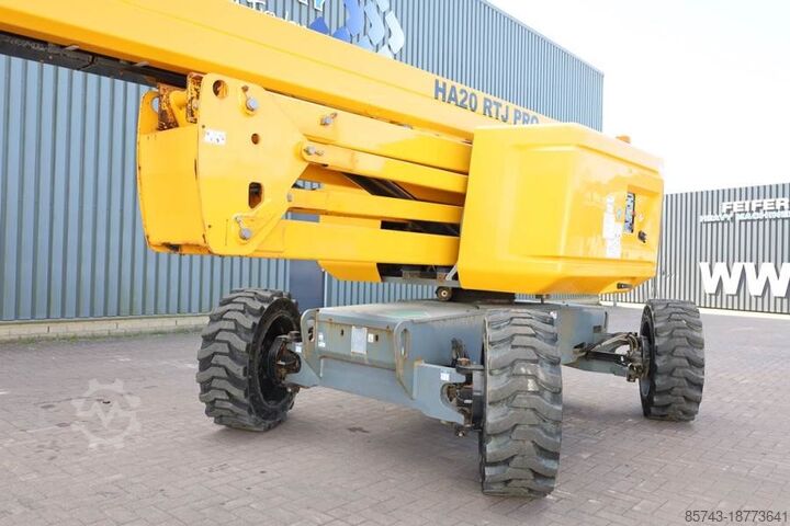 Scharnierende telescopische hoogwerker Haulotte HA20RTJ Pro Diesel, 20.6 m Working Height, 12.2 m