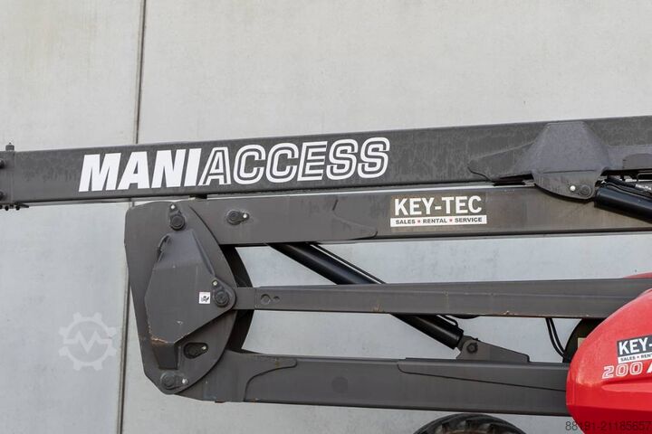 Scharnierende telescopische hoogwerker Manitou 200 ATJ