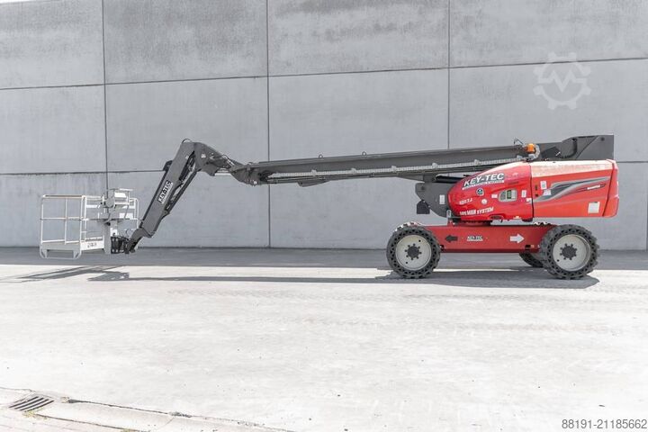 Scharnierende telescopische hoogwerker Manitou 280 TJ