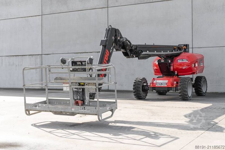 Scharnierende telescopische hoogwerker Manitou 280 TJ
