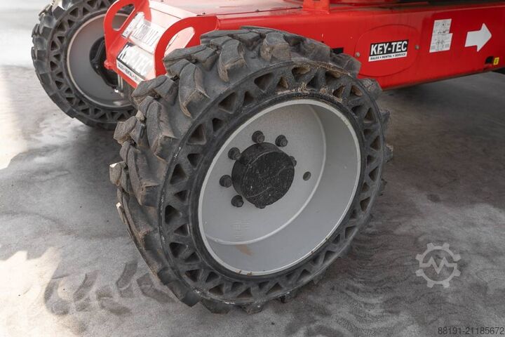 Scharnierende telescopische hoogwerker Manitou 280 TJ