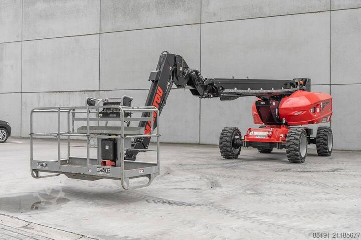 Scharnierende telescopische hoogwerker Manitou 280 TJ
