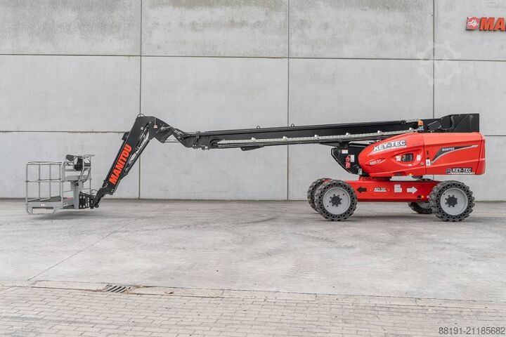 Scharnierende telescopische hoogwerker Manitou 280 TJ