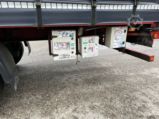 Schuifzeilen Pacton TXD 339 / Curtainside / BPW Drum / Lift axle / ...