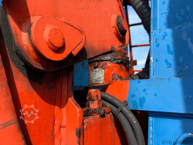 Contenedor de volteo CONTAINER SCARRABILE USATO A CIELO APERTO CON GRU