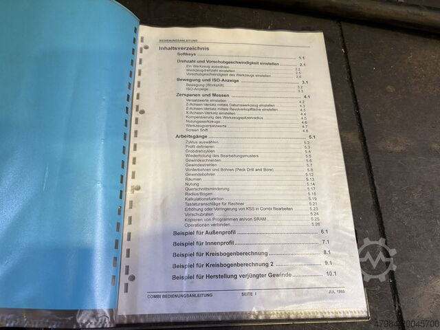 Torno - controlado por ciclo COLCHESTER COMBI K4 R/600