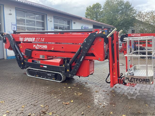 Crawler hoogwerker Platform Basket Spider27.14