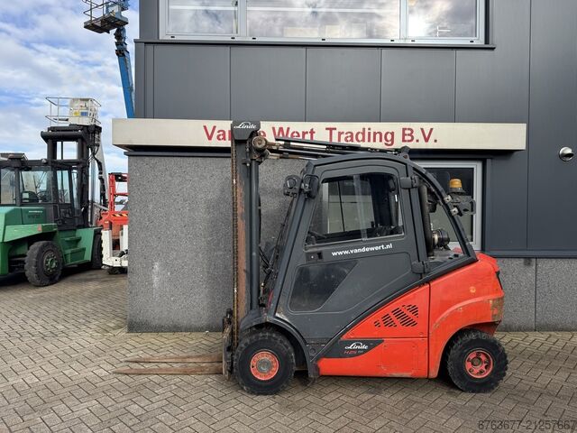 Linde H25D-02 Duplex 375 Sideshift VW Diesel 2013 LINDE H25D-02 Duplo 375 Sideshift VW Diesel 2013
