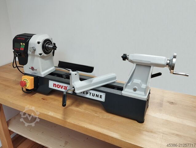 Woodturning machine / lathe TEKNATOOL NOVA NEPTUNE 190 DVR
