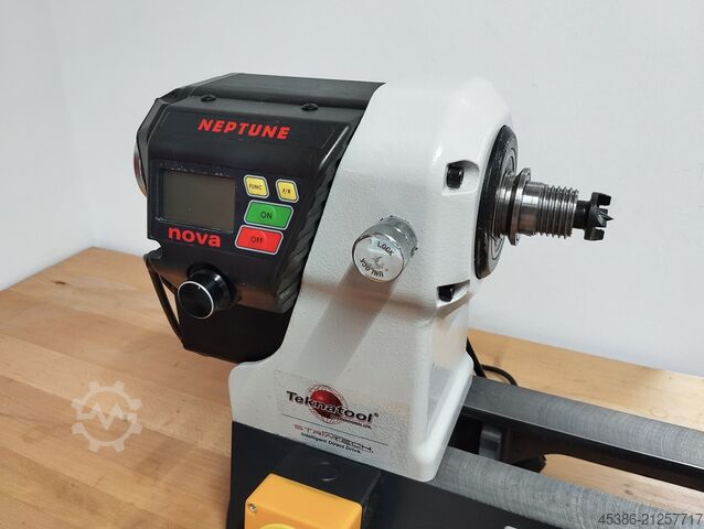 Woodturning machine / lathe TEKNATOOL NOVA NEPTUNE 190 DVR