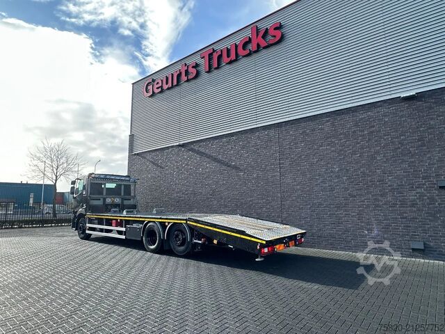 Car carrier van Renault C 440 6X2  OPRIJWAGEN/MACHINE TRANSPORTER/PLATEAU/