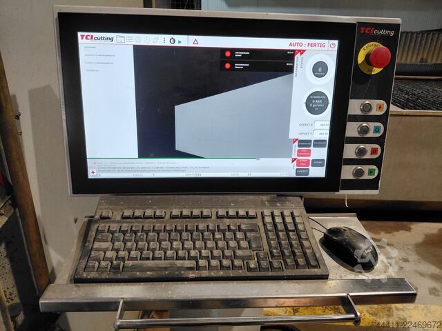Su jeti kesme makinesi TCI Cutting BP-C 4020 COMBI