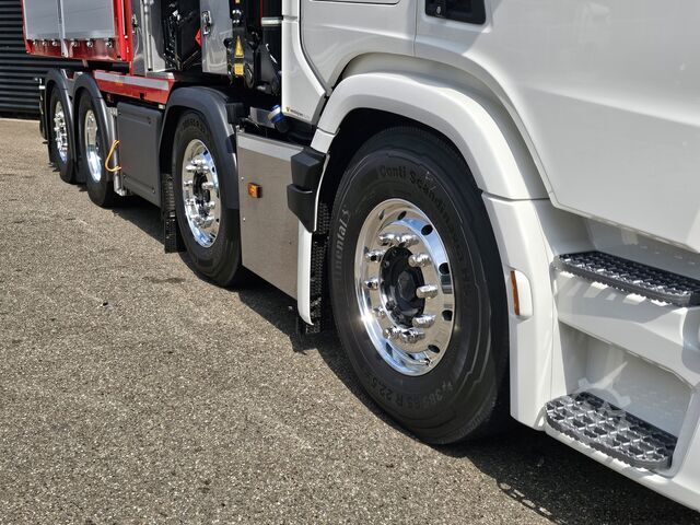 Φορτηγό γερανού Scania R590 V8 8x2 / HMF 9520 CRANE - JIB - WINCH / TR...