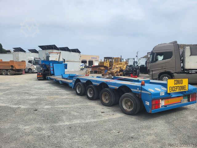 Semirremolque de plataforma baja Noteboom OSBDAZ-66