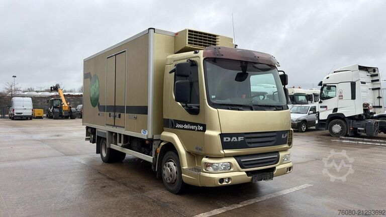 Koel-vriestransport DAF 45 LF 180 (BELGIAN TRUCK / FRIGO / AUTOMAT / EU...