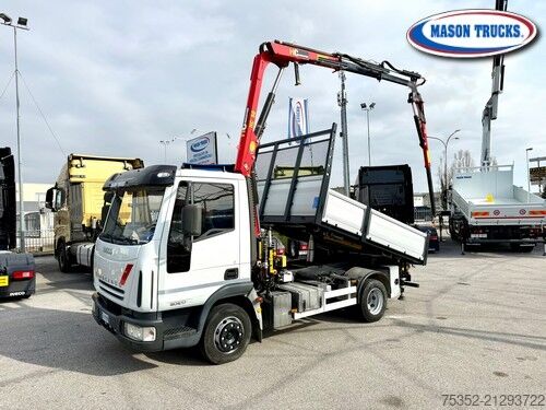 Tipvogn Iveco Eurocargo 80E17 gru con JIB