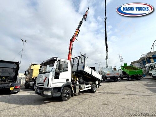 Tipvogn Iveco Eurocargo 80E17 gru con JIB