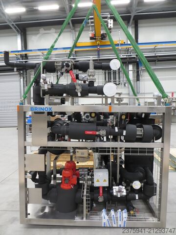 Temperature control skid for washing solution Brinox BRINOX LEP 13.1