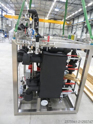 Temperature control skid for washing solution Brinox BRINOX LEP 13.1