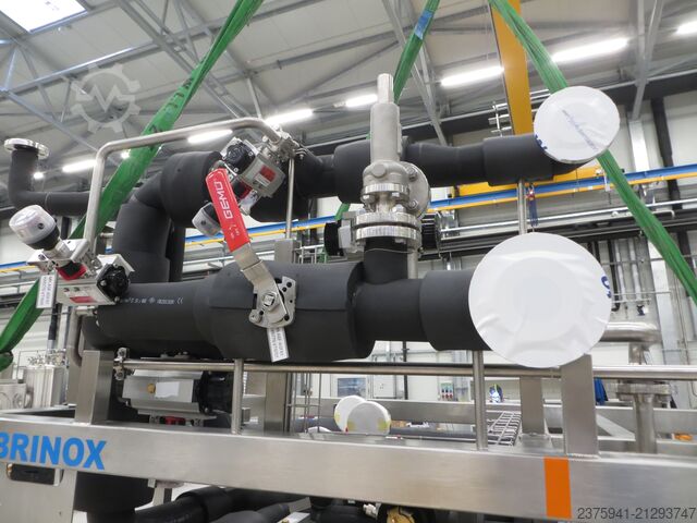 Temperature control skid for washing solution Brinox BRINOX LEP 13.1