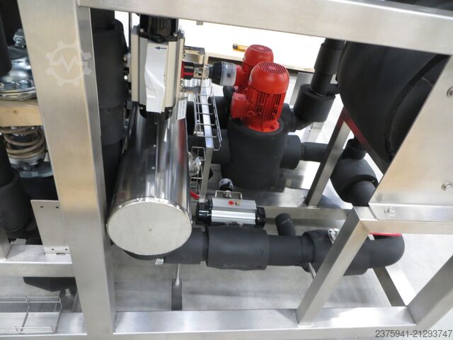 Temperature control skid for washing solution Brinox BRINOX LEP 13.1