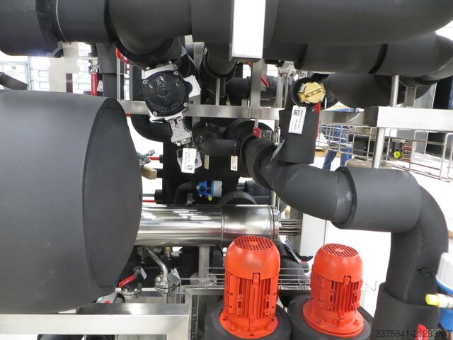 Temperature control skid for washing solution Brinox BRINOX LEP 13.1
