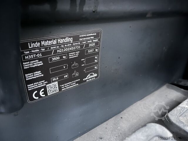 LPG-vorkheftruck Linde H35T-01