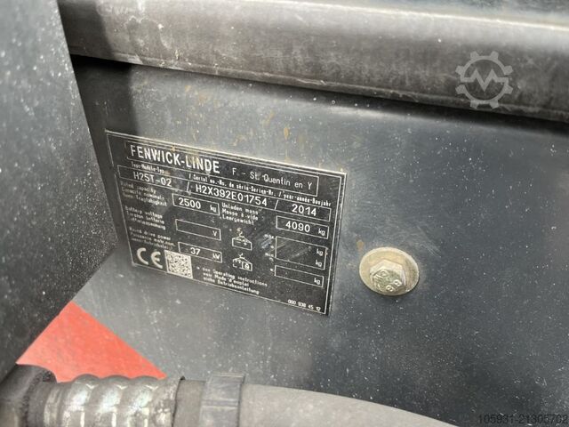 LPG Forklifts Linde H25T-02