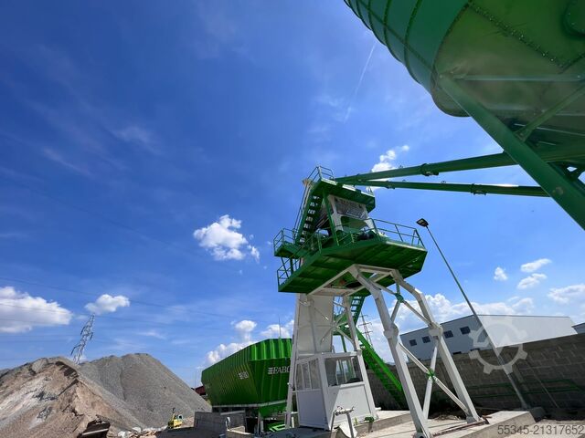 Concrete mixing plant / concrete plant FABO Concrete Batching Plant 110 m3 Compact Concrete Batching Plant