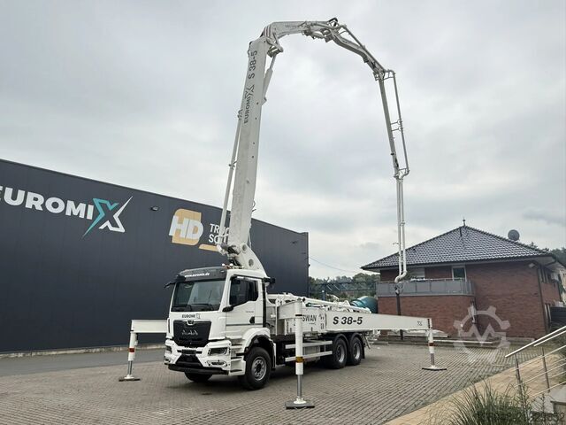 Pompe à béton MAN TGS 26.520 SWAN TSP 38-5 160RZ ( 38m )