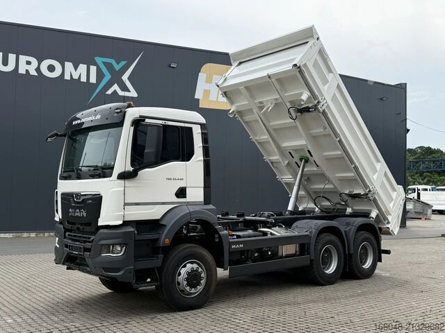  MAN TGS 33.440 MAN TGS 33.440 6x6  3-Seiten- Kipper...