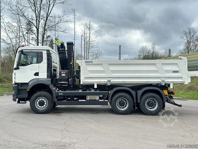  MAN TGS 33.440 MAN TGS 33.440 6x6 /3-Seiten- Kipper...