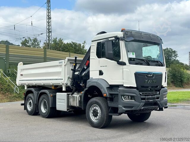  MAN TGS 28.440 MAN TGS 28.440 6x4-4/3-Seiten- Kippe...