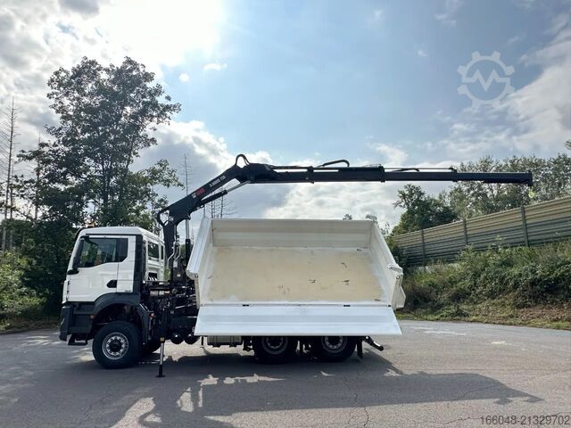 Volquete con grúa MAN TGS 28.440 MAN TGS 28.440 6x4-4/3-Seiten- Kippe...
