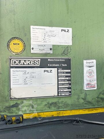 Presă hidraulică cu un singur montant Dunkes HZ 25