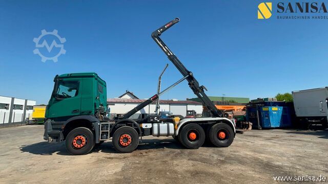 φορτηγό γερανός roll-off Mercedes-Benz Arocs 3251/Retarder/ HIAB/8x4/26T