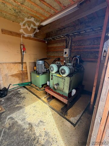 Log sorting line with 35 pockets Nordautomation oy 