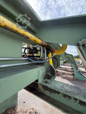 Log sorting line with 35 pockets Nordautomation oy 