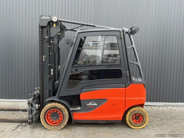 Elektrický 4kolový vysokozdvižný vozík Linde E40H-01/600