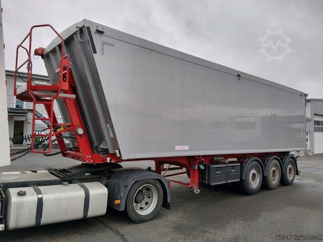 Kippers oplegger KEMPF SKM 35/3 Alu-Kastenmulde 45 m³