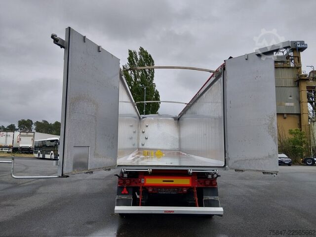 Kippers oplegger KEMPF SKM 35/3 Alu-Kastenmulde 45 m³