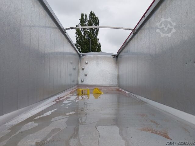 Kippers oplegger KEMPF SKM 35/3 Alu-Kastenmulde 45 m³