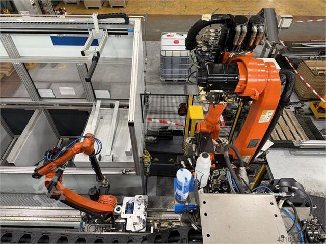 Robotportal rendszer 5 robottal KUKA KR 16 R2010-2
