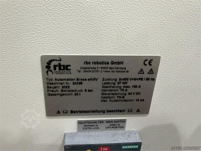 Robotportal rendszer 5 robottal KUKA KR 16 R2010-2