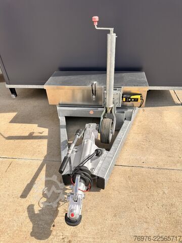 Magasin Mobile Voll ausgestatteter Gastro-Contrailer (Hydraulik-Absenkbar) | Profi-Küche NEU