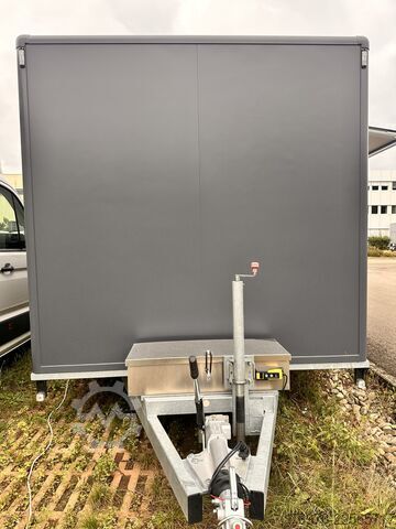 Magasin Mobile Voll ausgestatteter Gastro-Contrailer (Hydraulik-Absenkbar) | Profi-Küche NEU